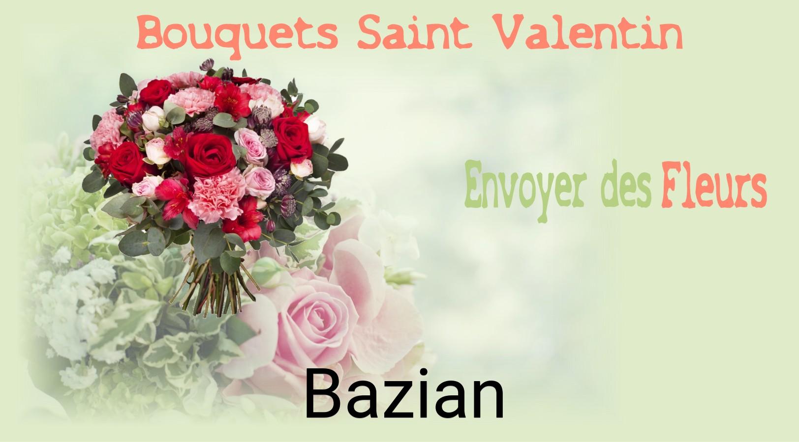 Roses de Saint-Valentin livrées à Bazian